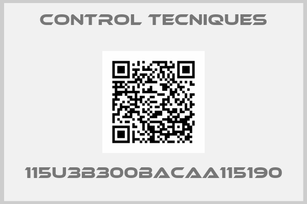 Control Tecniques-115U3B300BACAA115190