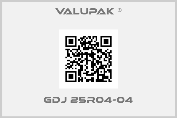VALUPAK ®-GDJ 25R04-04