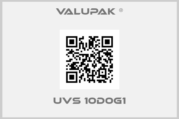 VALUPAK ®-UVS 10D0G1