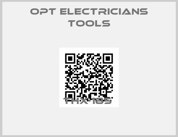 OPT Electricians Tools-THX-185 