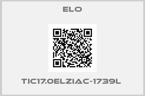 Elo-TIC17.0ELZIAC-1739L 