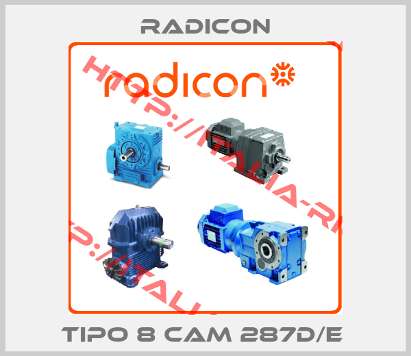 Radicon-TIPO 8 CAM 287D/E 
