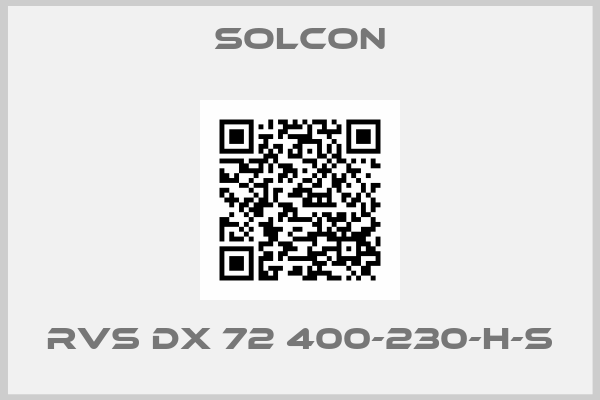 SOLCON-RVS DX 72 400-230-H-S