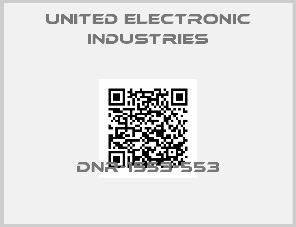 United Electronic Industries-DNR-1553-553