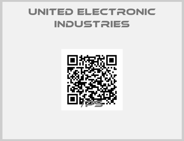 United Electronic Industries-/PS