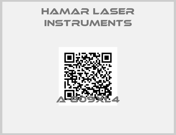 Hamar Laser instruments-A-809XL4