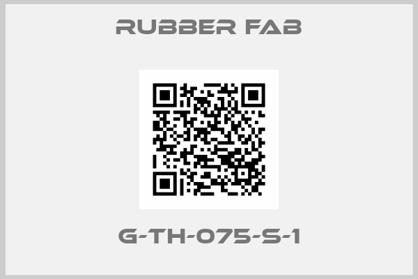 Rubber Fab-G-TH-075-S-1