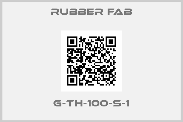 Rubber Fab-G-TH-100-S-1