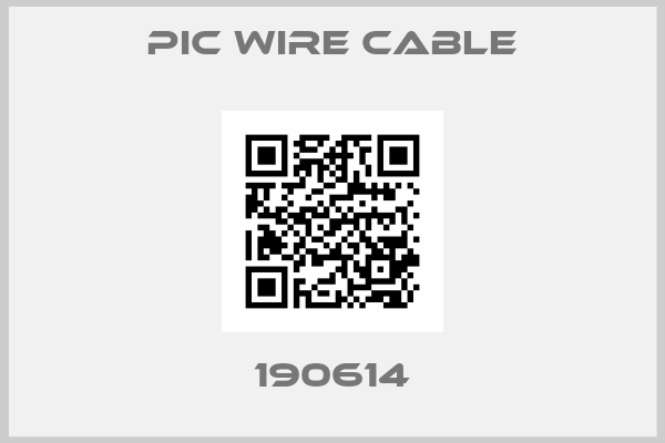 Pic Wire Cable-190614