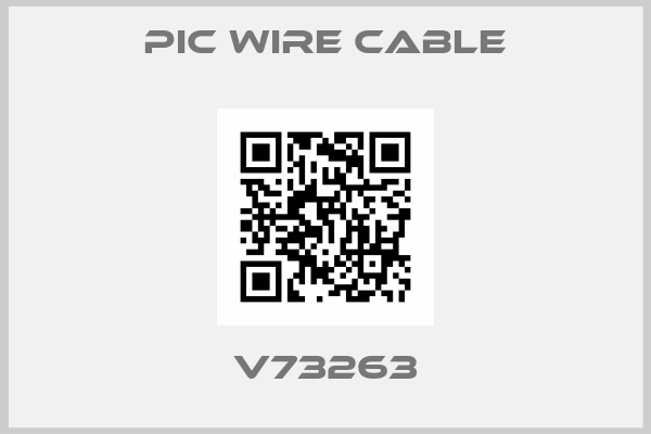 Pic Wire Cable-V73263