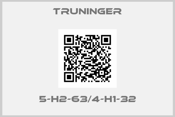 Truninger-5-H2-63/4-H1-32