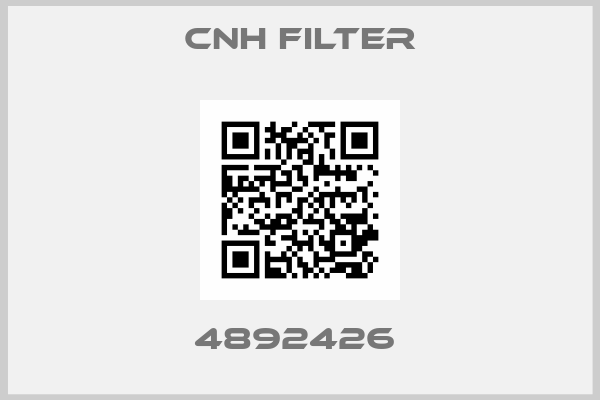 CNH Filter-4892426 