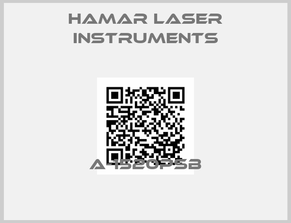 Hamar Laser instruments-A-1520PSB