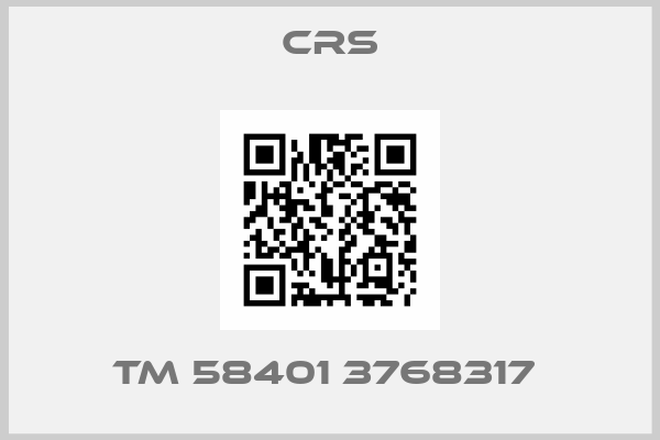 CRS-TM 58401 3768317 