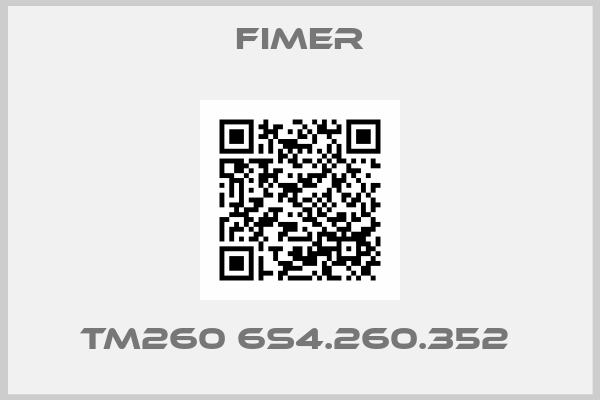Fimer-TM260 6S4.260.352 
