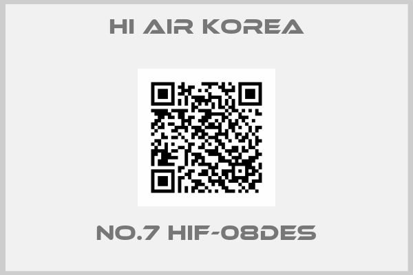 HI AIR KOREA-NO.7 HIF-08DES