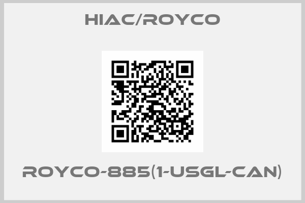 HIAC/ROYCO-ROYCO-885(1-USGL-CAN)