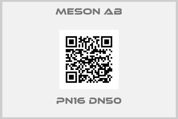 Meson AB-PN16 DN50
