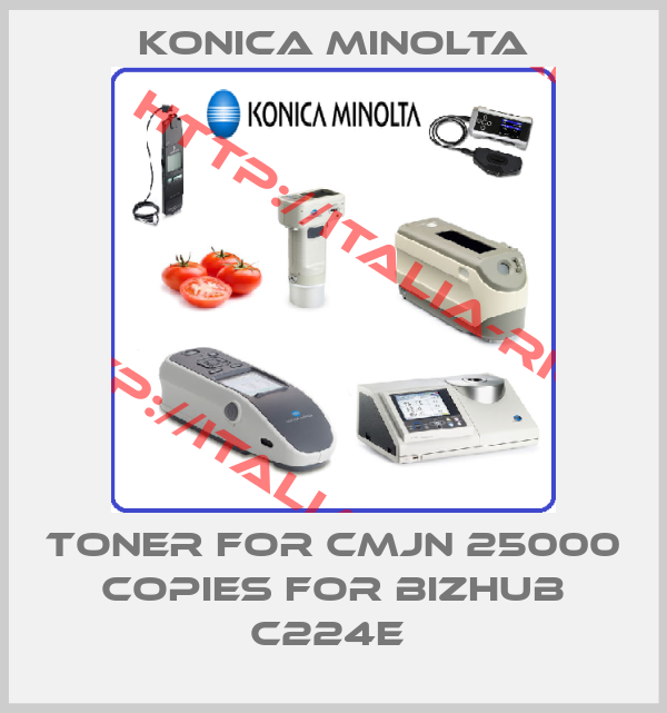 Konica Minolta-TONER FOR CMJN 25000 COPIES FOR BIZHUB C224E 
