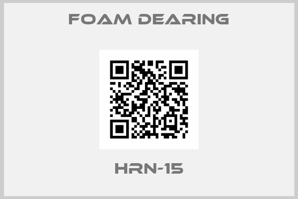 Foam Dearing-HRN-15