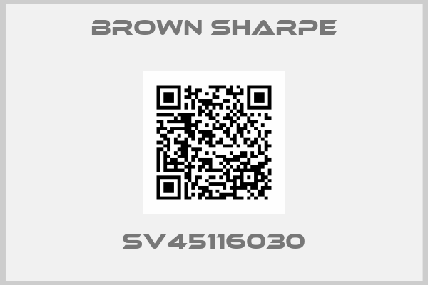 Brown Sharpe-SV45116030