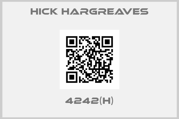 HICK HARGREAVES-4242(H)