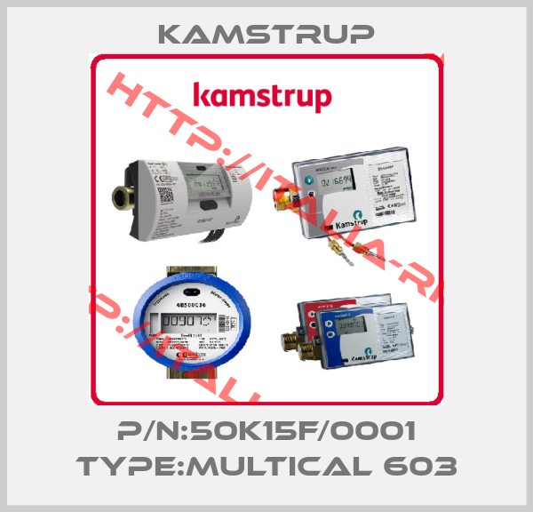 Kamstrup-P/N:50K15F/0001 Type:Multical 603
