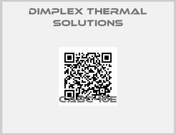 Dimplex Thermal Solutions-CABC-10E