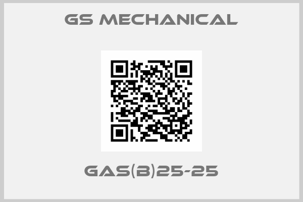 GS Mechanical-GAS(B)25-25