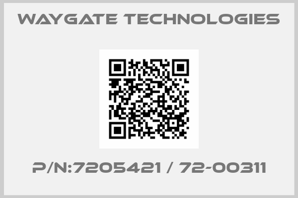 WayGate Technologies-P/N:7205421 / 72-00311