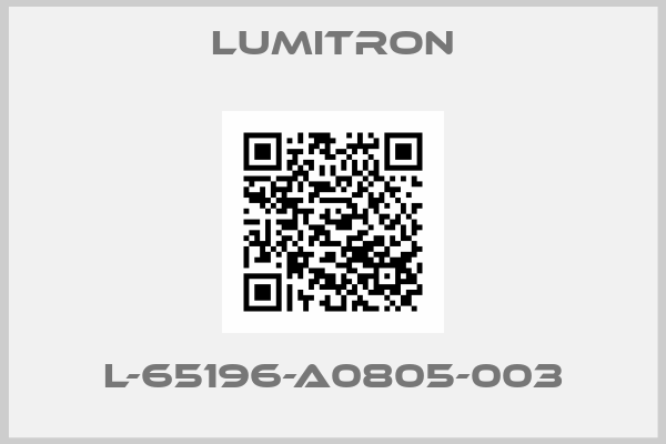 Lumitron- L-65196-A0805-003
