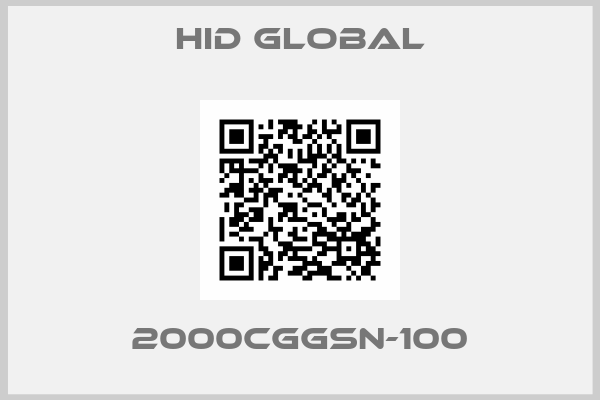 HID global-2000CGGSN-100