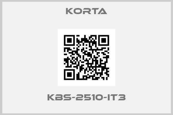 KORTA-KBS-2510-IT3