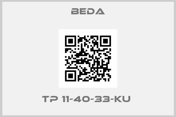 BEDA-TP 11-40-33-KU 