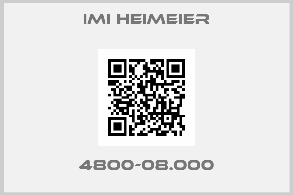 IMI Heimeier-4800-08.000