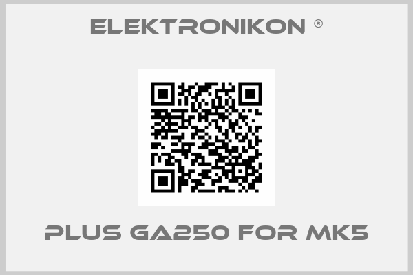 Elektronikon ®-PLUS GA250 for MK5