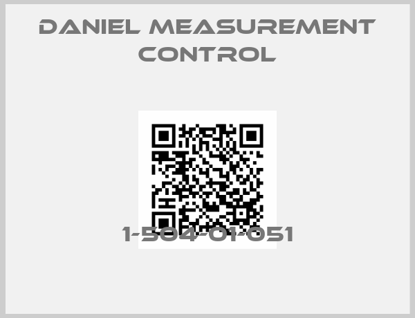 DANIEL MEASUREMENT CONTROL-1-504-01-051