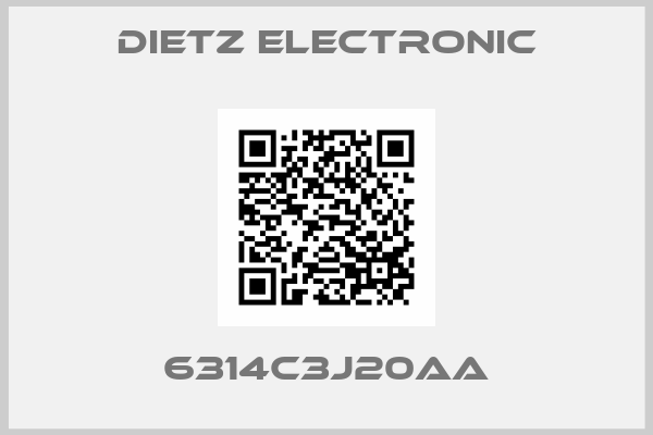 DIETZ ELECTRONIC-6314C3J20AA