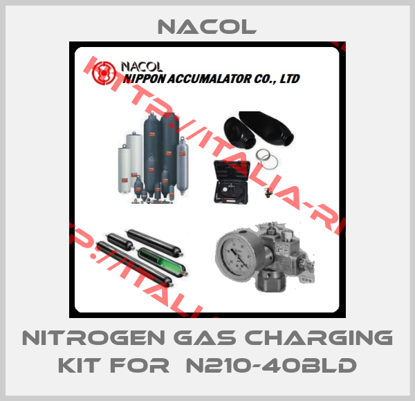 Nacol-Nitrogen Gas Charging Kit for  N210-40BLD