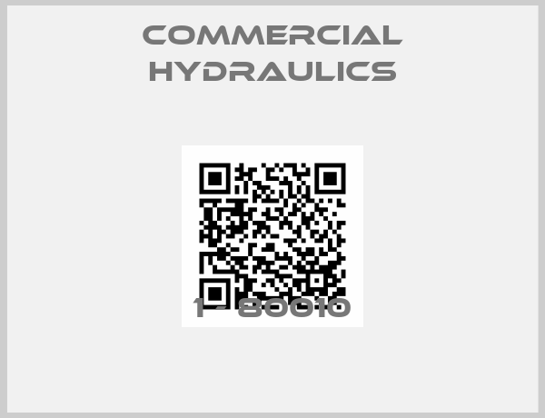 Commercial Hydraulics-1 - 80010