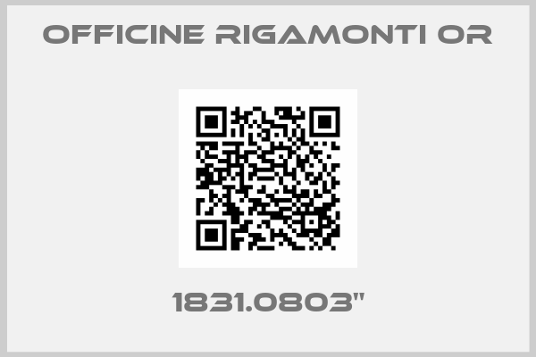 Officine Rigamonti OR-1831.0803"