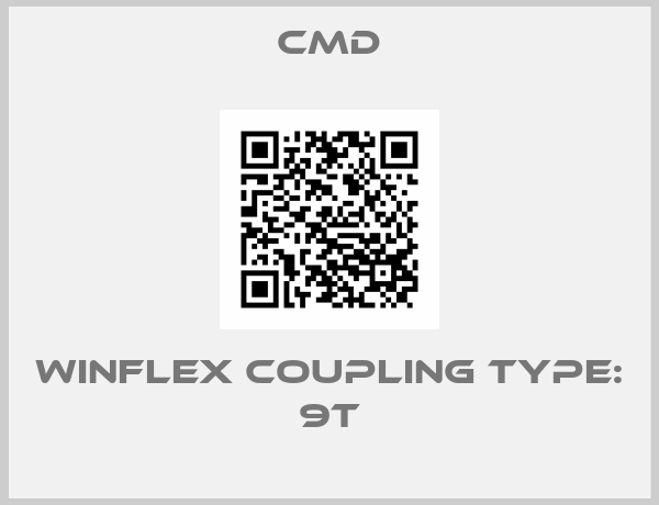 CMD-WINFLEX coupling Type: 9T