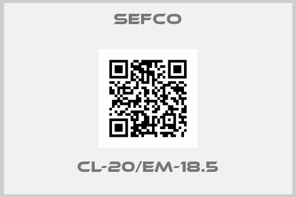 SEFCO-CL-20/EM-18.5
