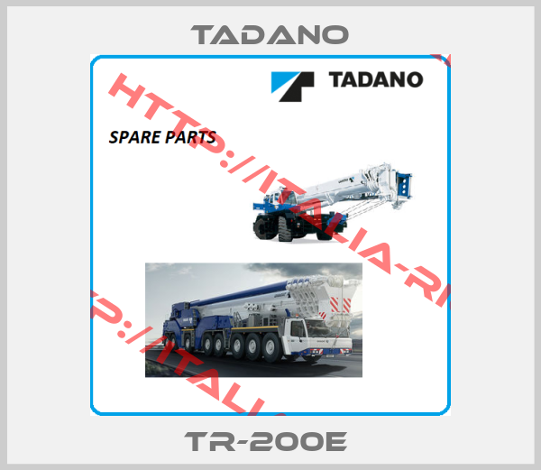 Tadano-TR-200E 