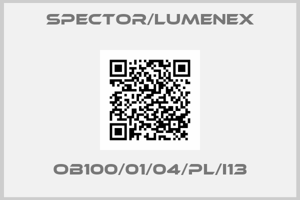 SPECTOR/LUMENEX-OB100/01/04/PL/I13