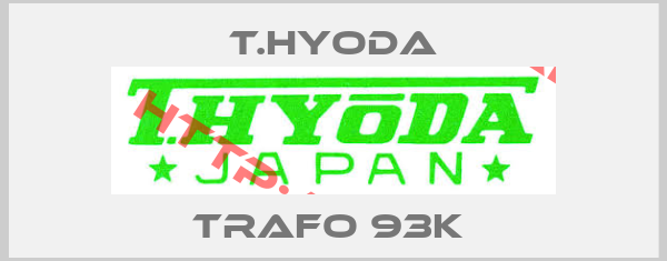 T.Hyoda-TRAFO 93K 