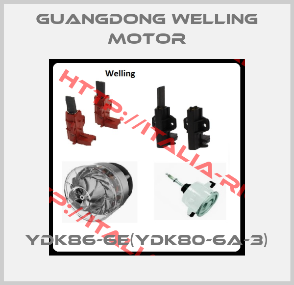 Guangdong Welling Motor-YDK86-6E(YDK80-6A-3)