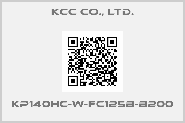 KCC Co., Ltd.-KP140HC-W-FC125B-B200