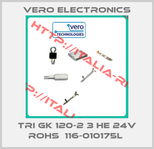 Vero Electronics-TRI GK 120-2 3 HE 24V ROHS  116-010175L 