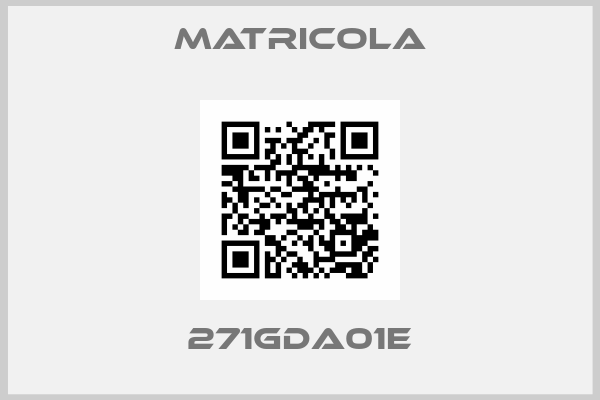 Matricola-271GDA01E